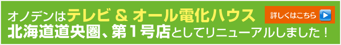 テレビ&オール電化ハウス